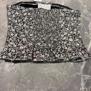 Free People strapless top in XS BNWT